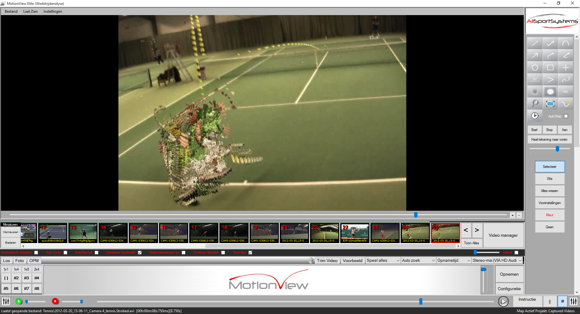 MotionView - Tennis - Video Analyse Software